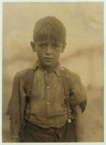 Norman Hall told the company he was 12, but he was in fact younger.